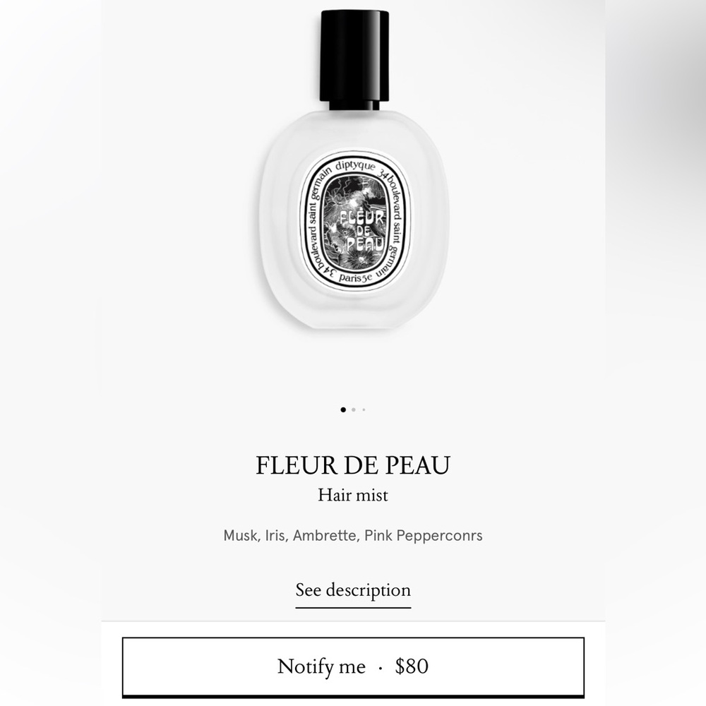 🇫🇷Fleur de Peau Hair Mist